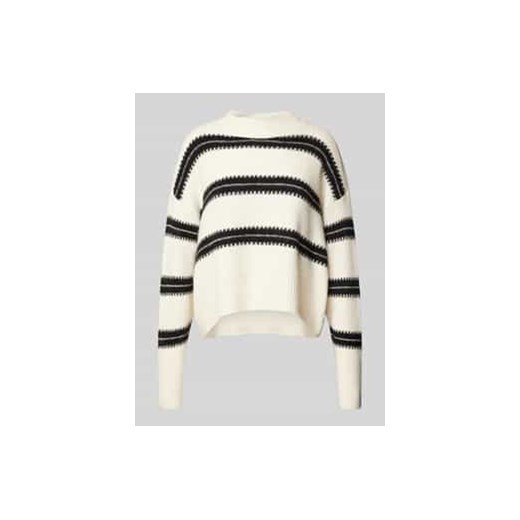 Sweter ze wzorem w paski model ‘DAZZLE’ ze sklepu Peek&Cloppenburg  w kategorii Swetry damskie - zdjęcie 177810960
