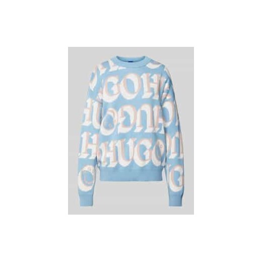 Sweter z dzianiny ze wzorem z logo model ‘Sestunni’ ze sklepu Peek&Cloppenburg  w kategorii Swetry damskie - zdjęcie 177810980