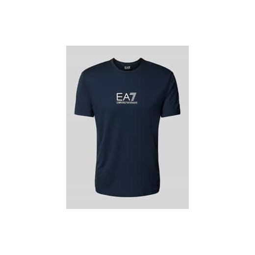 T-shirt z nadrukiem z logo ze sklepu Peek&Cloppenburg  w kategorii T-shirty męskie - zdjęcie 177811294