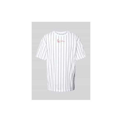 T-shirt z wyhaftowanym logo ze sklepu Peek&Cloppenburg  w kategorii T-shirty męskie - zdjęcie 177811432
