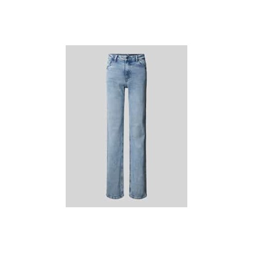 Jeansy o kroju straight fit z dodatkiem streczu model ‘MONICA’ ze sklepu Peek&Cloppenburg  w kategorii Jeansy damskie - zdjęcie 177811521