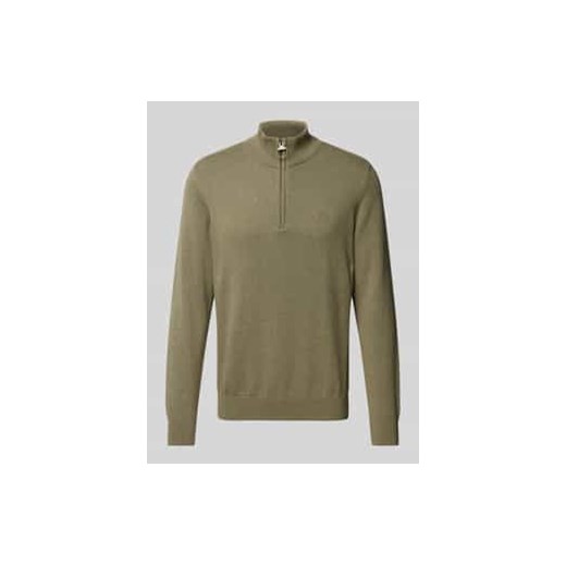 Sweter z dzianiny z kołnierzem ze sklepu Peek&Cloppenburg  w kategorii Swetry męskie - zdjęcie 177811661