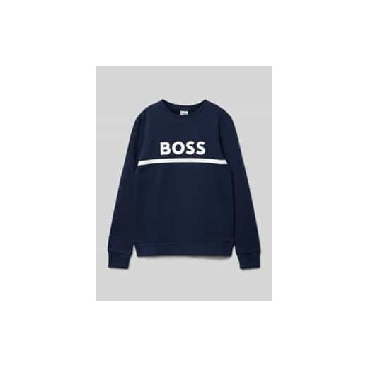 Bluza z nadrukiem z logo ze sklepu Peek&Cloppenburg  w kategorii Bluzy chłopięce - zdjęcie 177811670