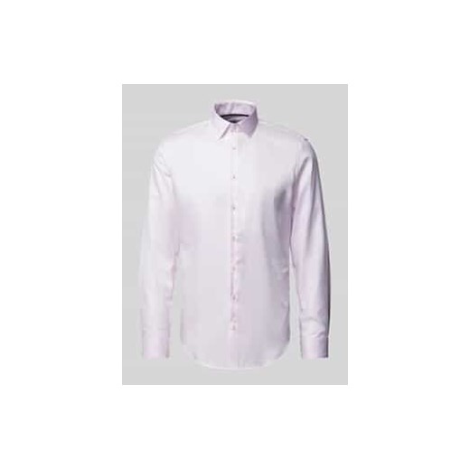 Koszula biznesowa o kroju slim fit z kołnierzykiem typu kent ze sklepu Peek&Cloppenburg  w kategorii Koszule męskie - zdjęcie 177811713
