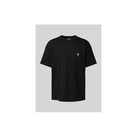 T-shirt z wyhaftowanym logo ze sklepu Peek&Cloppenburg  w kategorii T-shirty męskie - zdjęcie 177811772