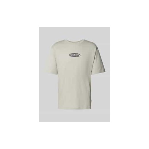 T-shirt z nadrukiem z logo ze sklepu Peek&Cloppenburg  w kategorii T-shirty męskie - zdjęcie 177811823