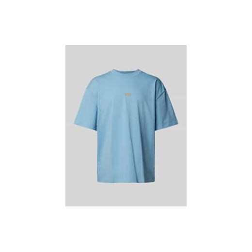 T-shirt o kroju oversized z wiskozy z nadrukiem z logo model ‘Nalono’ ze sklepu Peek&Cloppenburg  w kategorii T-shirty męskie - zdjęcie 177811860
