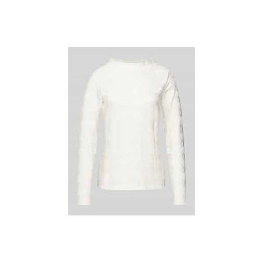 T-shirt o kroju slim fit ze wzorem w pepitkę ze sklepu Peek&Cloppenburg  w kategorii Bluzki damskie - zdjęcie 177811913