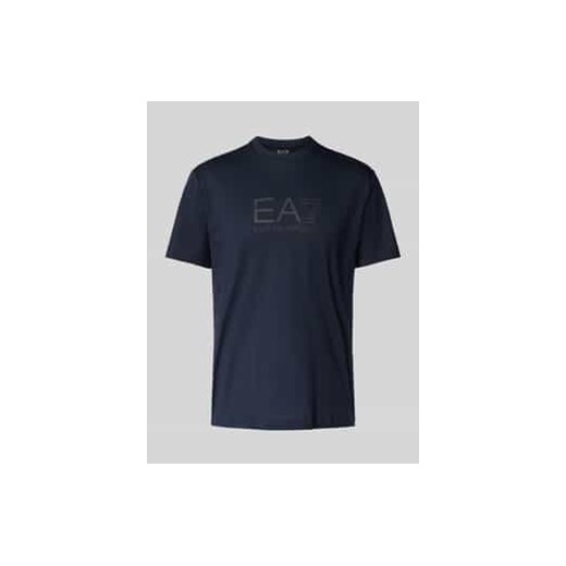 T-shirt z nadrukiem z logo ze sklepu Peek&Cloppenburg  w kategorii T-shirty męskie - zdjęcie 177812004