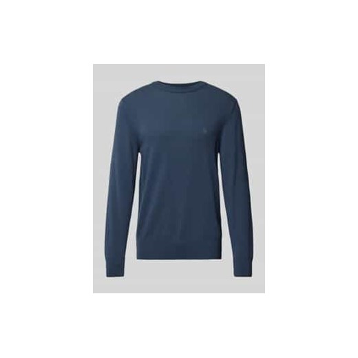 Sweter z dzianiny o kroju regular fit z miękkiej mieszanki bawełny i żywej wełny ze sklepu Peek&Cloppenburg  w kategorii Swetry męskie - zdjęcie 177812111