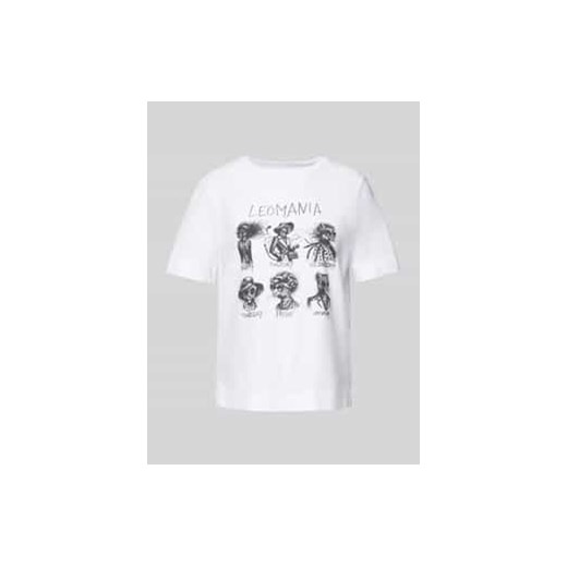 T-shirt z nadrukowanym motywem ze sklepu Peek&Cloppenburg  w kategorii Bluzki damskie - zdjęcie 177812330