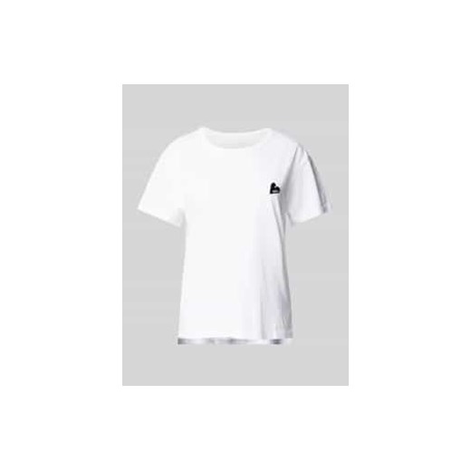 T-shirt z wyhaftowanym motywem i logo model ‘MARTA’ ze sklepu Peek&Cloppenburg  w kategorii Bluzki damskie - zdjęcie 177812421