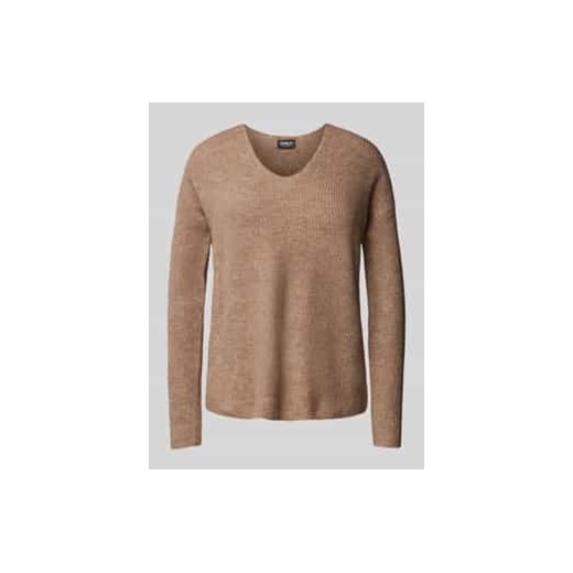 Sweter z dekoltem w serek model ‘CAMILLA’ ze sklepu Peek&Cloppenburg  w kategorii Swetry damskie - zdjęcie 177812482