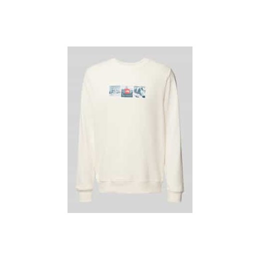 Bluza z nadrukiem z logo ze sklepu Peek&Cloppenburg  w kategorii Bluzy męskie - zdjęcie 177812632
