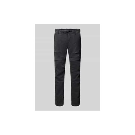 Spodnie cargo o kroju slim fit z detalem z logo model ‘FLIGHTRIDER’ ze sklepu Peek&Cloppenburg  w kategorii Spodnie męskie - zdjęcie 177812803