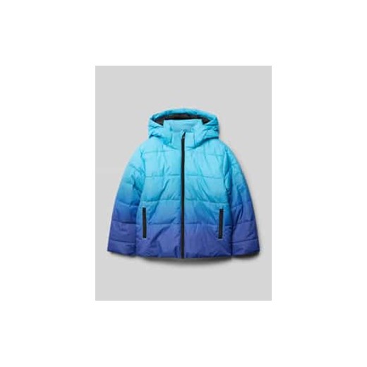 Kurtka pikowana z kapturem model ‘MOUNTAIN’ ze sklepu Peek&Cloppenburg  w kategorii Kurtki chłopięce - zdjęcie 177813330