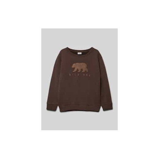 Bluza z naszywką z logo model ‘BEAR’ ze sklepu Peek&Cloppenburg  w kategorii Bluzy chłopięce - zdjęcie 177813571
