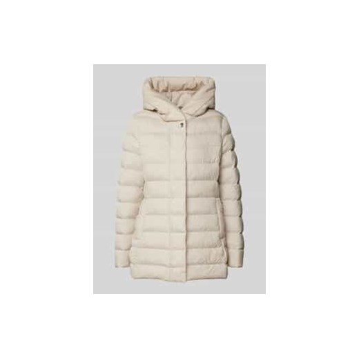 Kurtka pikowana z kapturem ze sklepu Peek&Cloppenburg  w kategorii Kurtki damskie - zdjęcie 177813631