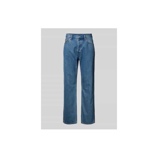 Jeansy o kroju relaxed fit z 5 kieszeniami model ‘Space’ ze sklepu Peek&Cloppenburg  w kategorii Jeansy męskie - zdjęcie 177813701