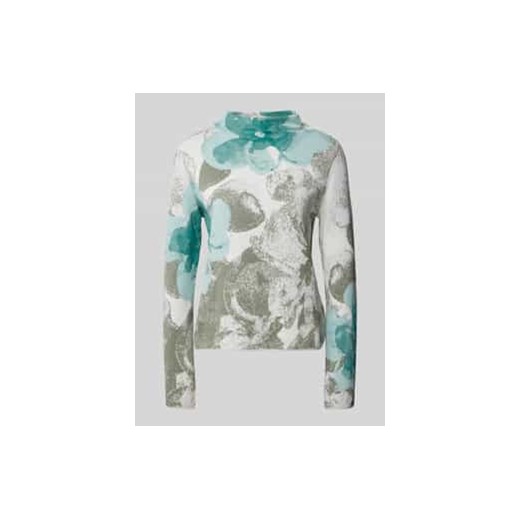 Sweter z dzianiny ze stójką ze sklepu Peek&Cloppenburg  w kategorii Swetry damskie - zdjęcie 177813780