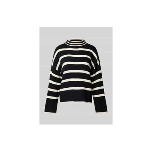Sweter z dzianiny o kroju comfort fit z szerokimi,prążkowanymi ściągaczami ze sklepu Peek&Cloppenburg  w kategorii Swetry damskie - zdjęcie 177813790