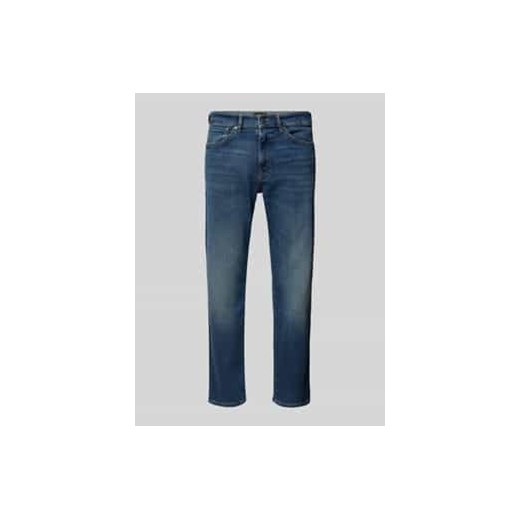 Jeansy o kroju regular fit z 5 kieszeniami model ‘MAINE’ ze sklepu Peek&Cloppenburg  w kategorii Jeansy męskie - zdjęcie 177813803