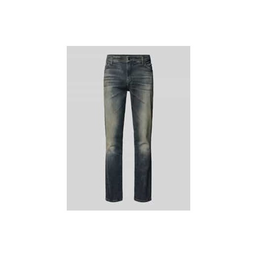 Jeansy o kroju regular fit z 5 kieszeniami ze sklepu Peek&Cloppenburg  w kategorii Jeansy męskie - zdjęcie 177814200