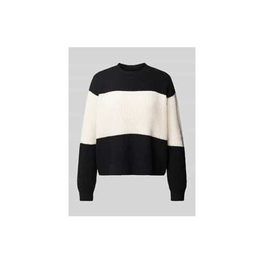 Sweter z okrągłym dekoltem model ‘AGATE’ ze sklepu Peek&Cloppenburg  w kategorii Swetry damskie - zdjęcie 177814442