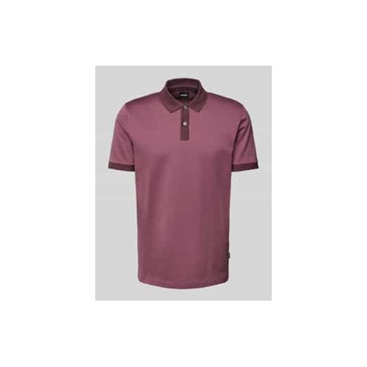 Koszulka polo o kroju regular fit z detalem z logo model ‘Parlay’ ze sklepu Peek&Cloppenburg  w kategorii T-shirty męskie - zdjęcie 177814664