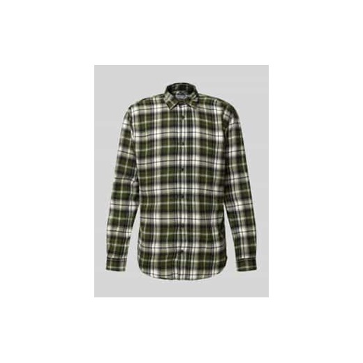 Koszula casualowa o kroju regular fit z kołnierzykiem typu kent model ‘JOSHUA’ ze sklepu Peek&Cloppenburg  w kategorii Koszule męskie - zdjęcie 177814804