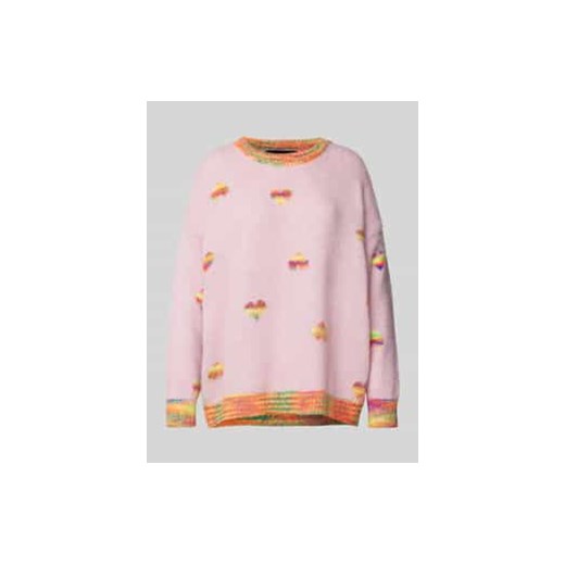 Kardigan o kroju oversized z dzianiny z mieszanki wełny i wełny z alpaki ze sklepu Peek&Cloppenburg  w kategorii Swetry damskie - zdjęcie 177814841