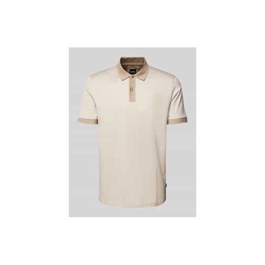 Koszulka polo o kroju regular fit z detalem z logo model ‘Parlay’ ze sklepu Peek&Cloppenburg  w kategorii T-shirty męskie - zdjęcie 177815094