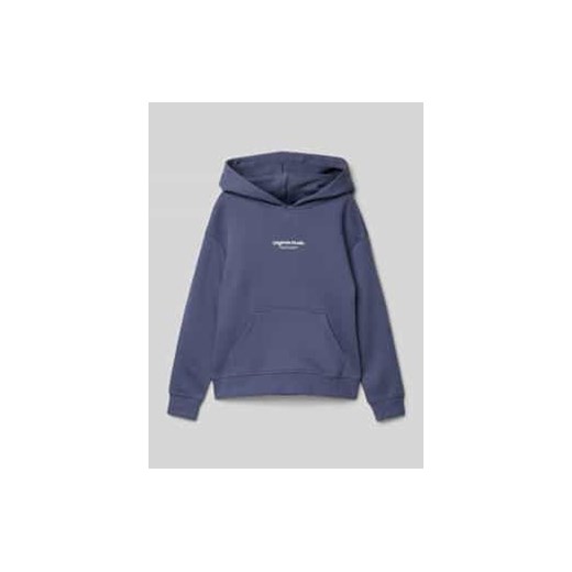 Bluza z kapturem i nadrukiem z logo model ‘ERBRO’ ze sklepu Peek&Cloppenburg  w kategorii Bluzy chłopięce - zdjęcie 177815111