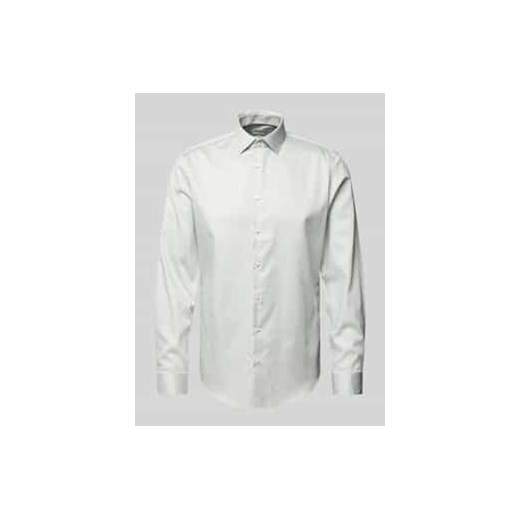 Koszula biznesowa o kroju slim fit z kołnierzykiem typu kent ze sklepu Peek&Cloppenburg  w kategorii Koszule męskie - zdjęcie 177815242