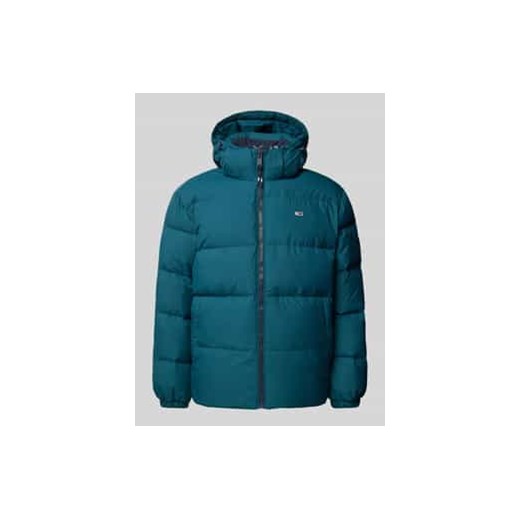 Kurtka puchowa o kroju regular fit z dodatkiem pierza ze sklepu Peek&Cloppenburg  w kategorii Kurtki męskie - zdjęcie 177815252