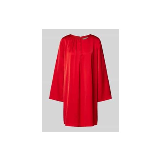 Sukienka midi z marszczeniami ze sklepu Peek&Cloppenburg  w kategorii Sukienki - zdjęcie 177815354