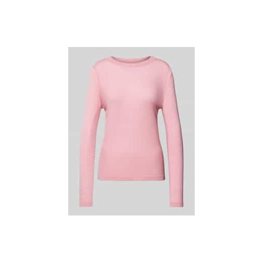 Sweter z dzianiny z okrągłym dekoltem ze sklepu Peek&Cloppenburg  w kategorii Swetry damskie - zdjęcie 177815364