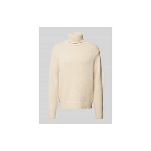 Sweter z dzianiny z golfem model ‘CODY’ ze sklepu Peek&Cloppenburg  w kategorii Swetry męskie - zdjęcie 177815514