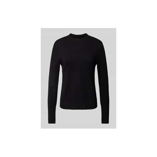 Sweter z dzianiny z prążkowanymi wykończeniami ze sklepu Peek&Cloppenburg  w kategorii Swetry damskie - zdjęcie 177815781