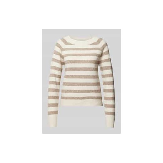 Sweter z dzianiny z długim rękawem model ‘DOFFY’ ze sklepu Peek&Cloppenburg  w kategorii Swetry damskie - zdjęcie 177815814