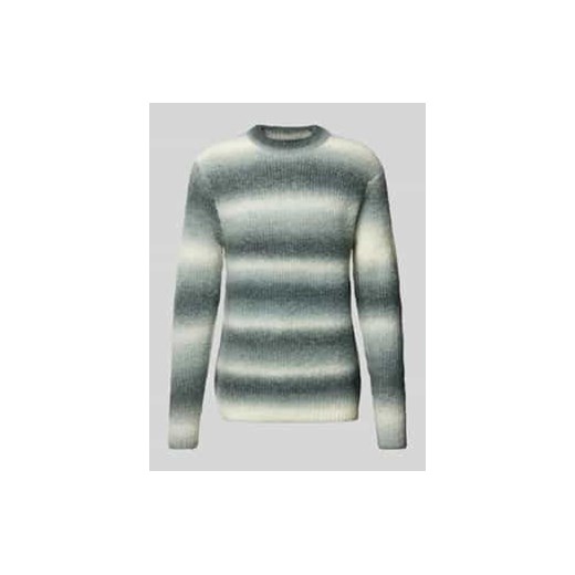 Sweter z dzianiny ze stójką model ‘Karl’ ze sklepu Peek&Cloppenburg  w kategorii Swetry męskie - zdjęcie 177816211