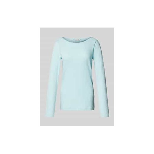Bluzka o kroju regular fit z długim rękawem z dżerseju slub ze sklepu Peek&Cloppenburg  w kategorii Bluzki damskie - zdjęcie 177816431