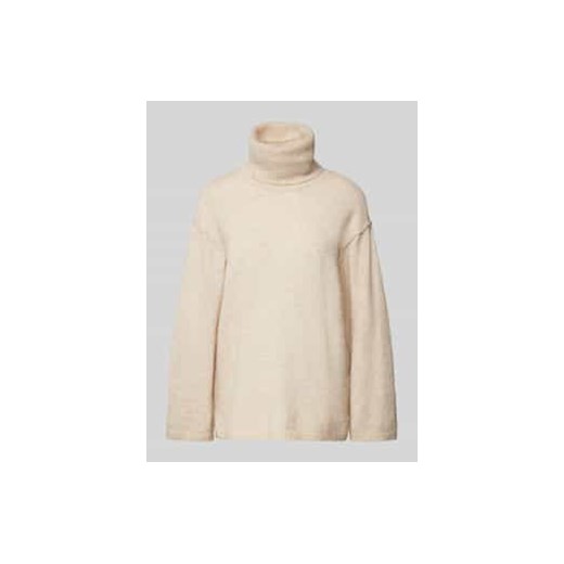 Sweter z dzianiny z golfem model ‘Sistine’ ze sklepu Peek&Cloppenburg  w kategorii Swetry damskie - zdjęcie 177816454