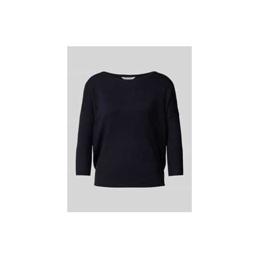 Sweter z dzianiny z dekoltem w łódkę ze sklepu Peek&Cloppenburg  w kategorii Swetry damskie - zdjęcie 177816460
