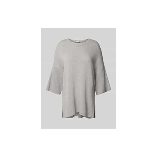 Sweter z dzianiny z fakturowanym wzorem ze sklepu Peek&Cloppenburg  w kategorii Swetry damskie - zdjęcie 177816940