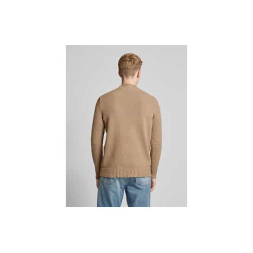 Sweter z dzianiny ze stójką model ‘ZAYYN’ Drykorn XL okazyjna cena Peek&Cloppenburg
