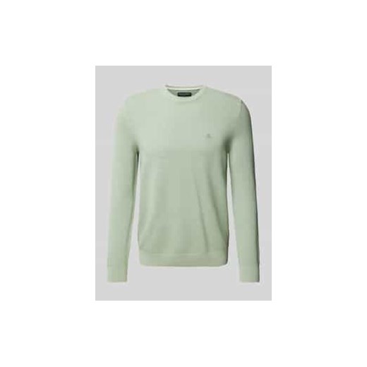 Sweter o kroju regular fit z czystej bawełny ze sklepu Peek&Cloppenburg  w kategorii Swetry męskie - zdjęcie 177817450