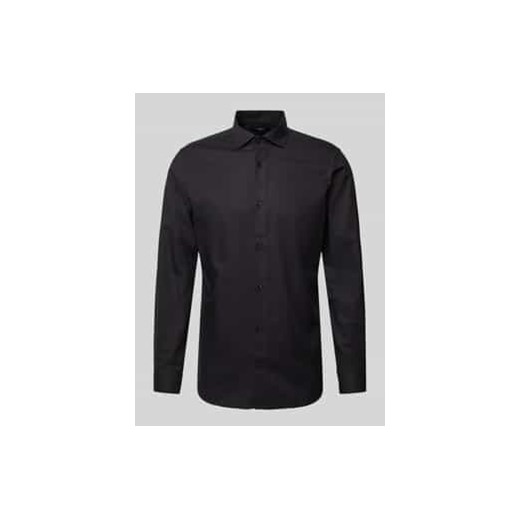 Koszula casualowa o kroju slim fit z kołnierzykiem typu kent model ‘PARKER’ ze sklepu Peek&Cloppenburg  w kategorii Koszule męskie - zdjęcie 177817540