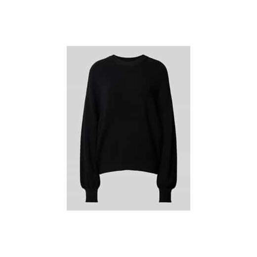 Sweter z dzianiny z bufiastymi rękawami model ‘Acentia’ ze sklepu Peek&Cloppenburg  w kategorii Swetry damskie - zdjęcie 177817670