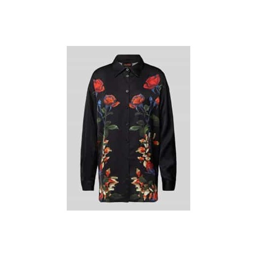 Bluzka o kroju regular fit z listwą guzikową na całej długości ze sklepu Peek&Cloppenburg  w kategorii Koszule damskie - zdjęcie 177817854